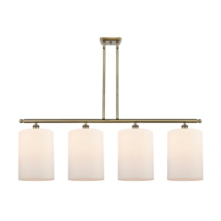 A thumbnail of the Innovations Lighting 516-4I-10-48-L Cobbleskill Linear Antique Brass / Matte White