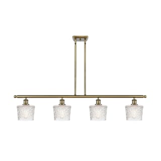 A thumbnail of the Innovations Lighting 516-4I-11-48 Niagra Linear Antique Brass / Clear