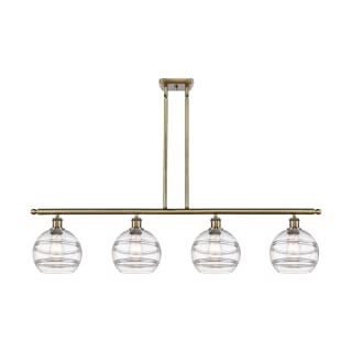 A thumbnail of the Innovations Lighting 516-4I-10-48 Rochester Linear Antique Brass / Clear