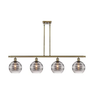 A thumbnail of the Innovations Lighting 516-4I-10-48 Rochester Linear Antique Brass / Smoked