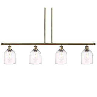 A thumbnail of the Innovations Lighting 516-4I-10-48 Bella Pendant Antique Brass / Clear