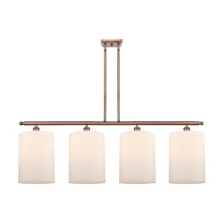 A thumbnail of the Innovations Lighting 516-4I-10-48-L Cobbleskill Linear Antique Copper / Matte White