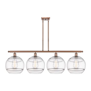 A thumbnail of the Innovations Lighting 516-4I-14-50 Rochester Linear Antique Copper / Clear