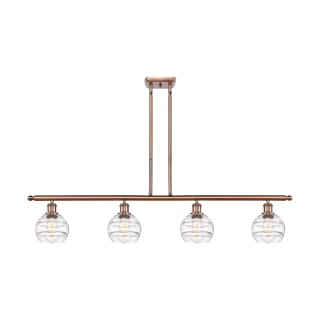 A thumbnail of the Innovations Lighting 516-4I-8-48 Rochester Linear Antique Copper / Clear