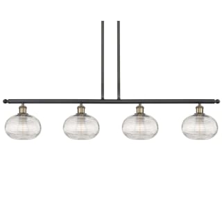 A thumbnail of the Innovations Lighting 516-4I-9-48 Ithaca Pendant Black Antique Brass / Clear Ithaca