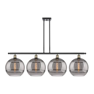 A thumbnail of the Innovations Lighting 516-4I-14-50 Rochester Linear Black Antique Brass / Smoked