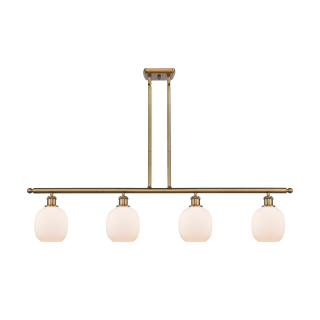 A thumbnail of the Innovations Lighting 516-4I Belfast Brushed Brass / Matte White