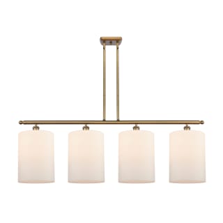 A thumbnail of the Innovations Lighting 516-4I-10-48-L Cobbleskill Linear Brushed Brass / Matte White