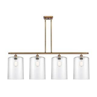 A thumbnail of the Innovations Lighting 516-4I-10-48-L Cobbleskill Linear Brushed Brass / Clear
