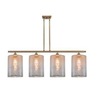 A thumbnail of the Innovations Lighting 516-4I-10-48-L Cobbleskill Linear Brushed Brass / Mercury