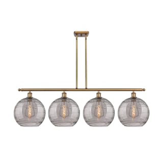 A thumbnail of the Innovations Lighting 516-4I 14 50 Athens Deco Swirl Chandelier Brushed Brass