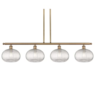 A thumbnail of the Innovations Lighting 516-4I-10-49 Ithaca Pendant Brushed Brass / Clear Ithaca