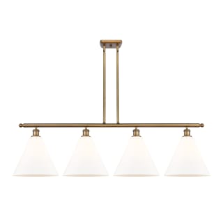 A thumbnail of the Innovations Lighting 516-4I-14-50 Berkshire Linear Brushed Brass / Matte White