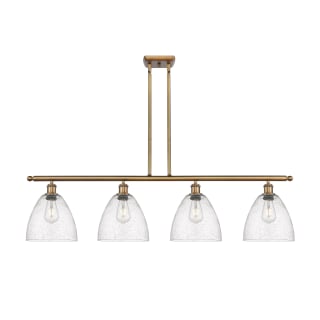 A thumbnail of the Innovations Lighting 516-4I-13-48 Bristol Linear Brushed Brass / Seedy