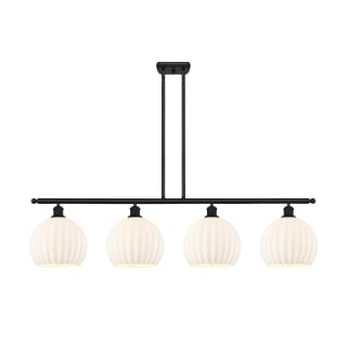 A thumbnail of the Innovations Lighting 516-4I-13-49-White Venetian-Indoor Pendant Matte Black / White Venetian