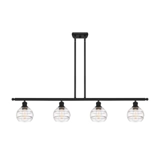 A thumbnail of the Innovations Lighting 516-4I-8-48 Rochester Linear Matte Black / Clear