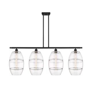 A thumbnail of the Innovations Lighting 516-4I-19-48 Vaz Linear Matte Black / Clear