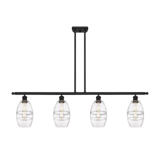 A thumbnail of the Innovations Lighting 516-4I-9-48 Vaz Linear Matte Black / Clear