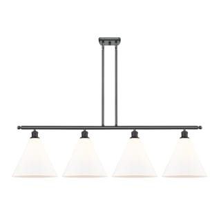 A thumbnail of the Innovations Lighting 516-4I-14-50 Berkshire Linear Matte Black / Matte White