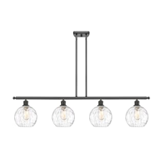 A thumbnail of the Innovations Lighting 516-4I-10-48 Athens Linear Oil Rubbed Bronze / Clear Water Glass