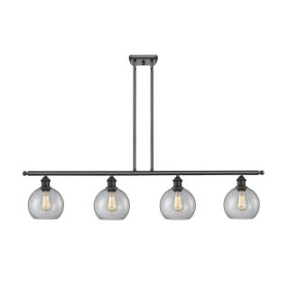A thumbnail of the Innovations Lighting 516-4I-10-48 Athens Linear Oil Rubbed Bronze / Clear
