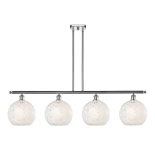 A thumbnail of the Innovations Lighting 516-4I-13-49-White Mouchette-Indoor Pendant Polished Chrome / White Mouchette