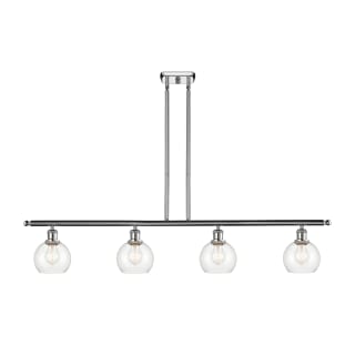 A thumbnail of the Innovations Lighting 516-4I-9-48 Athens Linear Polished Chrome / Clear