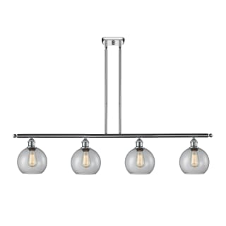A thumbnail of the Innovations Lighting 516-4I-10-48 Athens Linear Polished Chrome / Clear