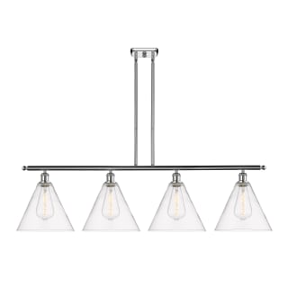 A thumbnail of the Innovations Lighting 516-4I-14-50 Berkshire Linear Polished Chrome / Clear