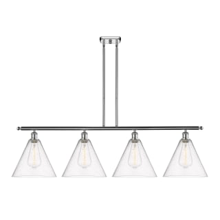 A thumbnail of the Innovations Lighting 516-4I-14-50 Berkshire Linear Polished Chrome / Seedy