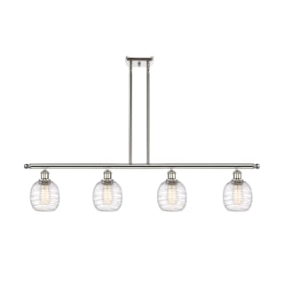 A thumbnail of the Innovations Lighting 516-4I-10-48 Belfast Linear Polished Nickel / Deco Swirl