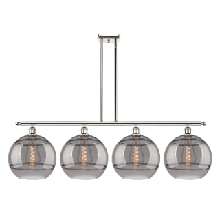 A thumbnail of the Innovations Lighting 516-4I-14-50 Rochester Linear Polished Nickel / Smoked