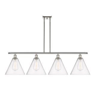 A thumbnail of the Innovations Lighting 516-4I-15-51 Berkshire Linear Polished Nickel / Seedy