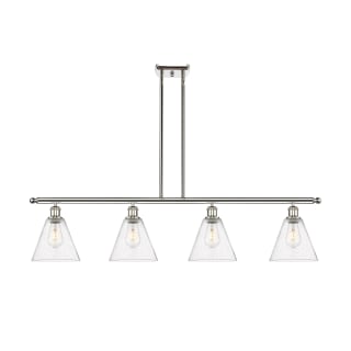 A thumbnail of the Innovations Lighting 516-4I-12-48 Berkshire Linear Polished Nickel / Seedy