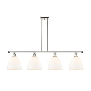 A thumbnail of the Innovations Lighting 516-4I-13-48 Bristol Linear Polished Nickel / Matte White