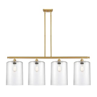 A thumbnail of the Innovations Lighting 516-4I-10-48-L Cobbleskill Linear Satin Gold / Clear