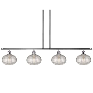 A thumbnail of the Innovations Lighting 516-4I-9-48 Ithaca Pendant Brushed Satin Nickel / Clear Ithaca