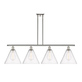 A thumbnail of the Innovations Lighting 516-4I-14-50 Berkshire Linear Brushed Satin Nickel / Seedy