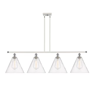 A thumbnail of the Innovations Lighting 516-4I-14-50 Berkshire Linear White and Polished Chrome / Clear