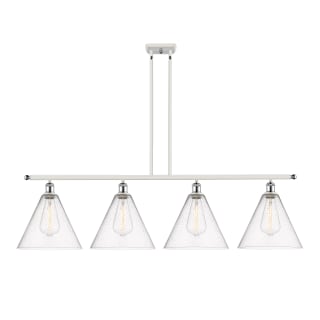 A thumbnail of the Innovations Lighting 516-4I-14-50 Berkshire Linear White and Polished Chrome / Seedy