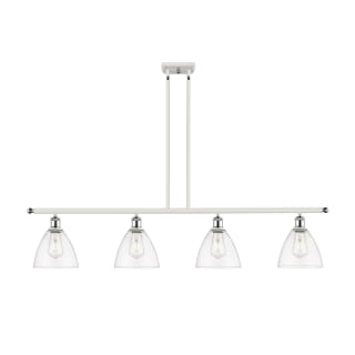A thumbnail of the Innovations Lighting 516-4I-11-48 Bristol Linear White and Polished Chrome / Clear