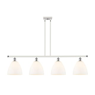 A thumbnail of the Innovations Lighting 516-4I-13-48 Bristol Linear White and Polished Chrome / Matte White