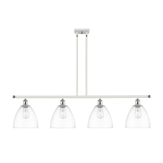 A thumbnail of the Innovations Lighting 516-4I-13-48 Bristol Linear White and Polished Chrome / Clear