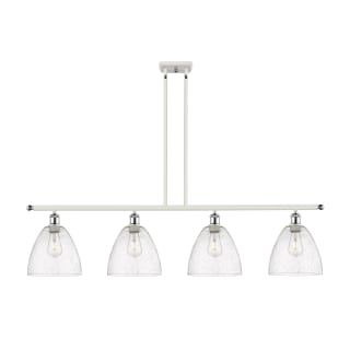 A thumbnail of the Innovations Lighting 516-4I-13-48 Bristol Linear White and Polished Chrome / Seedy