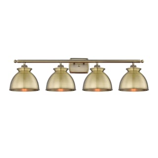 A thumbnail of the Innovations Lighting 516-4W-12-38 Adirondack Vanity Antique Brass