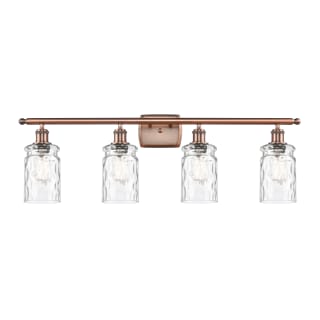 A thumbnail of the Innovations Lighting 516-4W Candor Antique Copper / Clear Waterglass