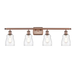 A thumbnail of the Innovations Lighting 516-4W Ellery Antique Copper / Clear