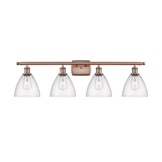 A thumbnail of the Innovations Lighting 516-4W-12-38 Bristol Vanity Antique Copper / Seedy