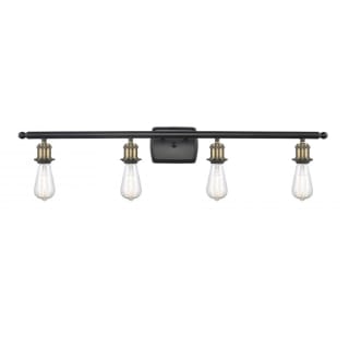 A thumbnail of the Innovations Lighting 516-4W Bare Bulb Black Antique Brass