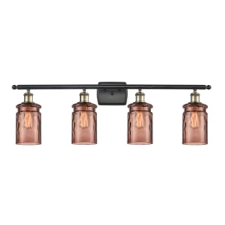 A thumbnail of the Innovations Lighting 516-4W Candor Black Antique Brass / Toffee Waterglass